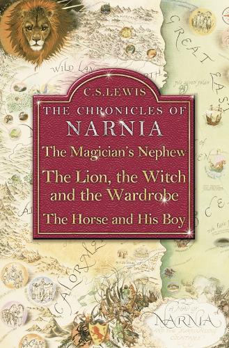 The Chronicles of Narnia , The Magicians Nephew: , The Lion, the Witch and the Wardrobe , The Horse and His Boy , Omnibus Edition: WITH "The Lion, ... and the Wardrobe" AND "The Horse and His Boy"