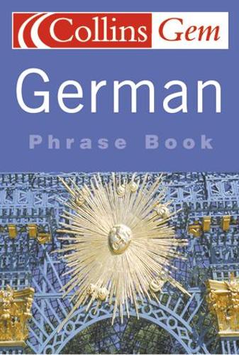 Collins Gem - German Phrase Book