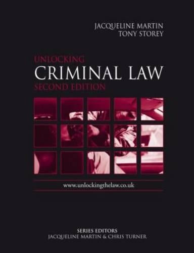 Unlocking Criminal Law Second Edition (Unlocking the Law)