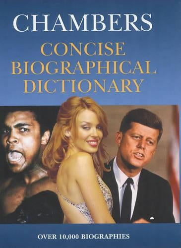 Concise Biographical Dictionary (Chambers)