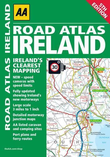 Road Atlas Ireland (Aa Road Atlas)