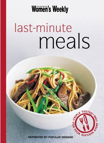 Last-Minute Meals (The Australian Women's Weekly Minis)