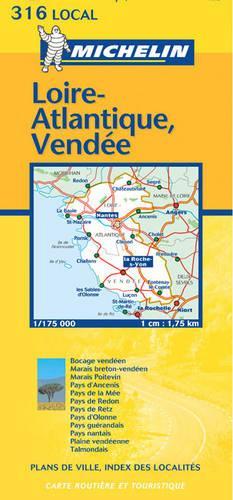 Loire-Atlantique/Vendee 2003 (Michelin Local Maps)