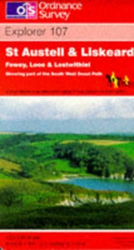 St.Austell and Liskeard: Fowey, Looe and Lostwithiel (Explorer Maps)