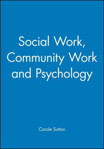 Social Work, Community Work