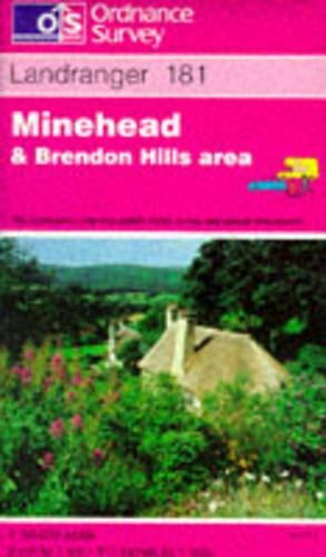 Minehead and Brendon Hills Area (Landranger Maps)