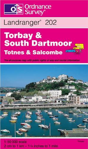 Torbay and South Dartmoor, Totnes and Salcombe (Landranger Maps)