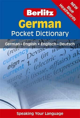 Berlitz Language: German Pocket Dictionary (Berlitz Pocket Dictionary)