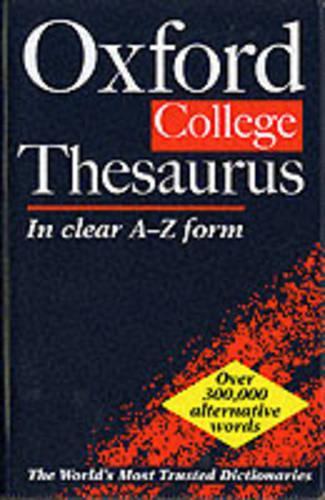 The Oxford College Thesaurus