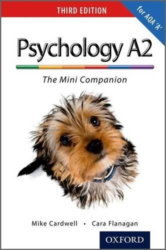 The Complete Companions: A2 Mini Companion for AQA A Psychology (Third Edition) (PSYCHOLOGY COMPLETE COMPANION)