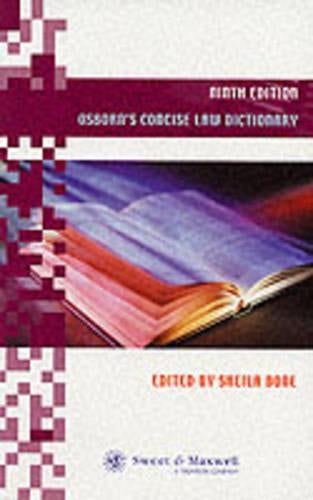 Osborns Concise Law Dictionary
