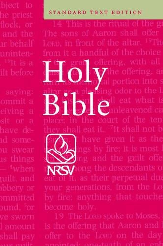 NRSV Standard Text Edition Hardback with jacket NRHB: New Revised Standard Version Standard Text Edition