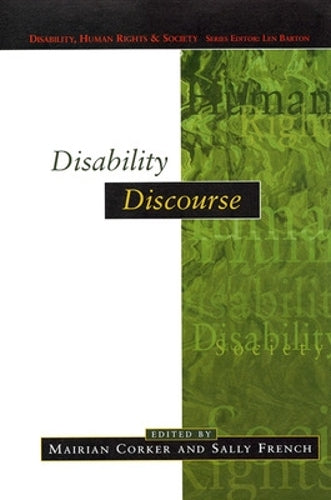 Disability Discourse (Disability, Human Rights & Society)