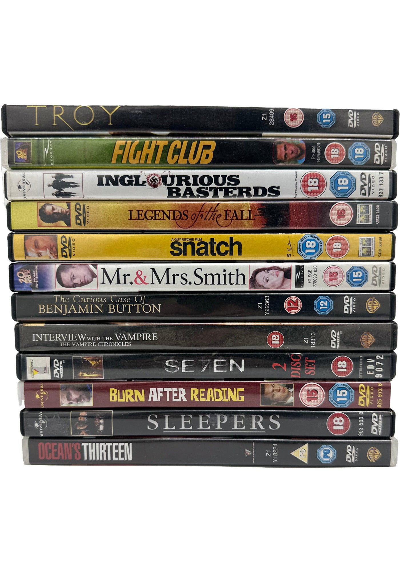 Brad Pitt DVD Collection