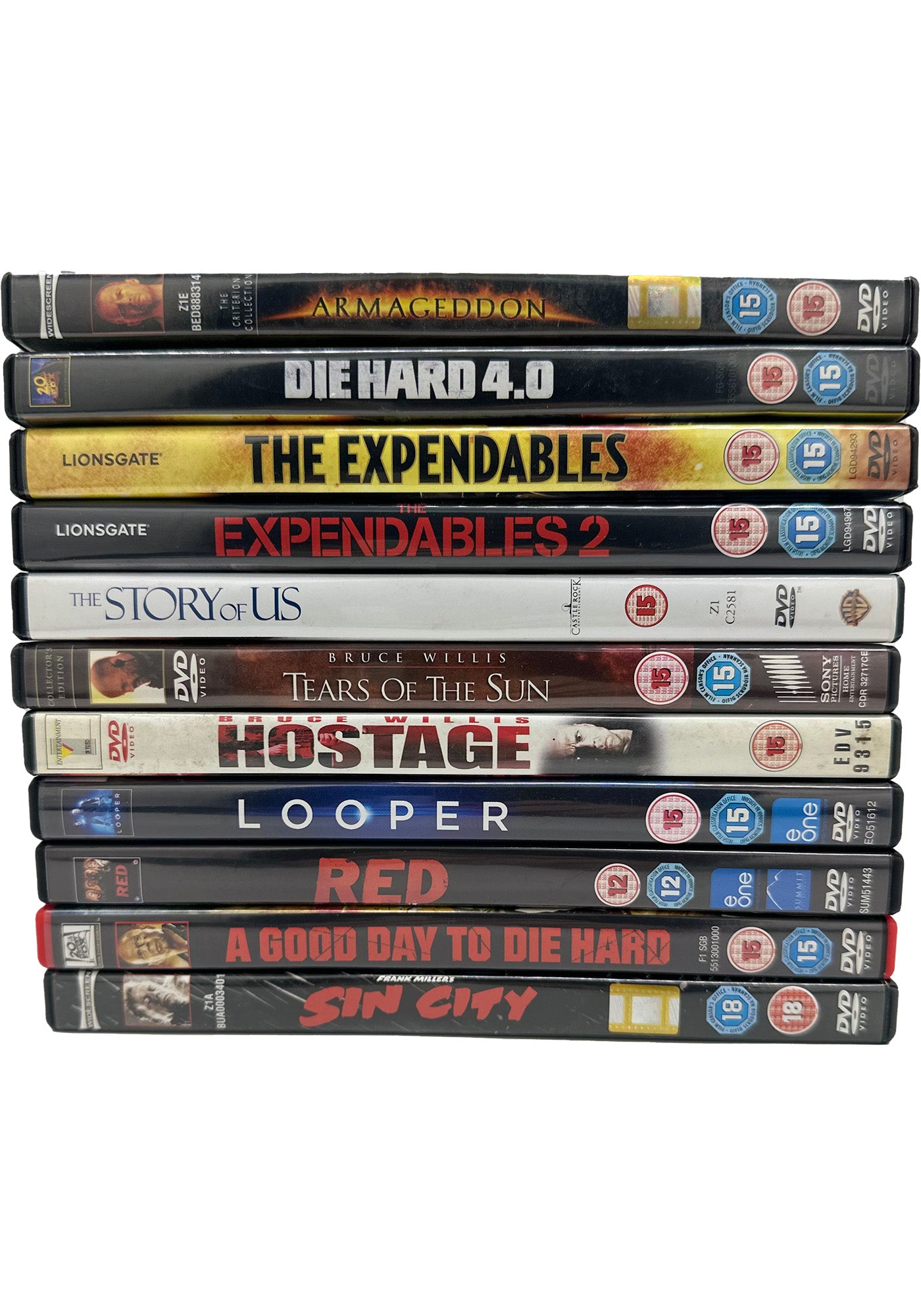 Bruce Willis DVD Collection