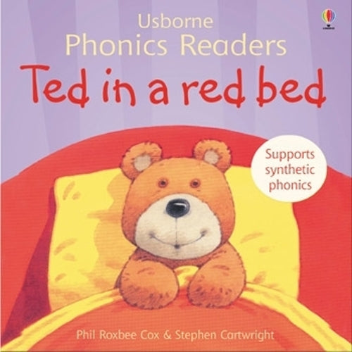 Ted in a red bed (Usborne Phonics Readers)