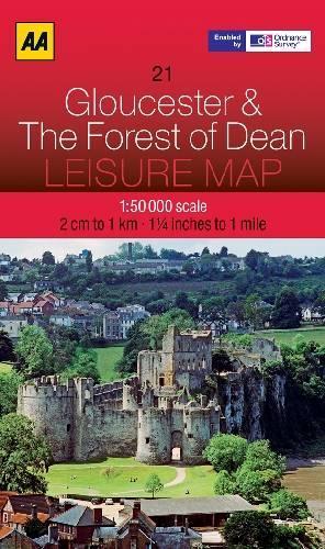 Leisure Map Gloucester and the Forest of Dean: 21 (AA Leisure Maps)