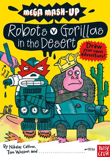 Mega Mash-Up: Gorillas v Robots in the Desert