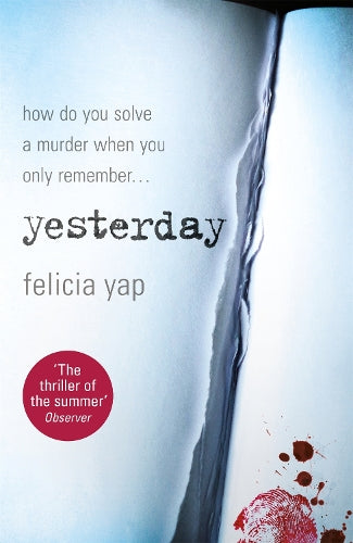 Yesterday: The phenomenal debut thriller