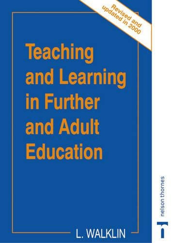 Teaching and Learning in Further and Adult Education (ST)