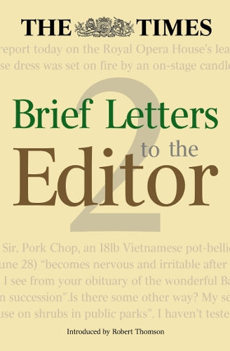 The Times Brief Letters to the Editor 2: Bk.2