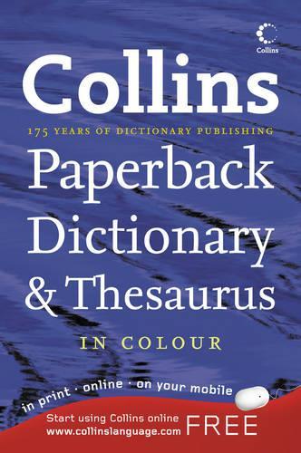 Collins Paperback Dictionary and Thesaurus