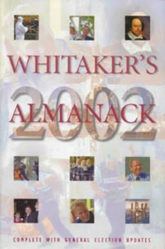 Whitakers Almanack 2002: 134th Annual Edition. Standard Edition