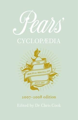 Pears Cyclopaedia 2007-2008: A Book of Reference and Background Information for All the Family