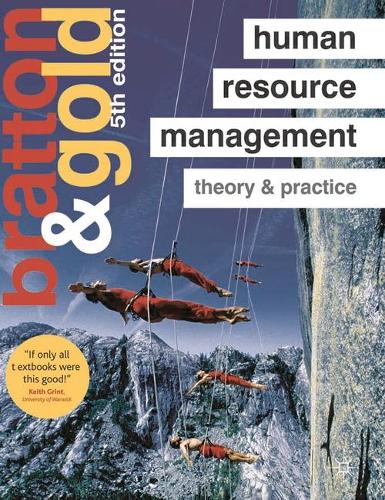 Human Resource Management: Theory and Practice