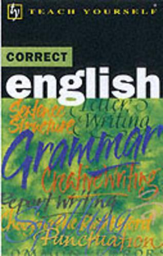 Correct English (Teach Yourself)