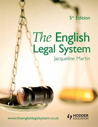 The English Legal System 5th Edition