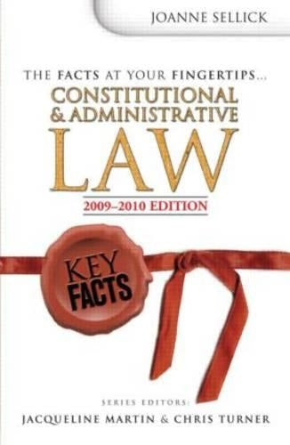 Key Facts: Constitutional & Administrative Law (Key Facts Law)