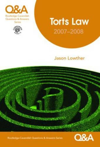Q&A Torts 2007-2008 7/e (Questions and Answers)