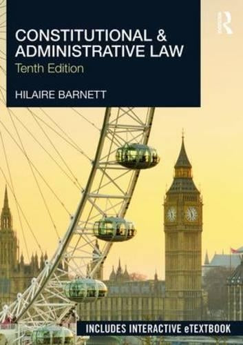 Constitutional & Administrative Law