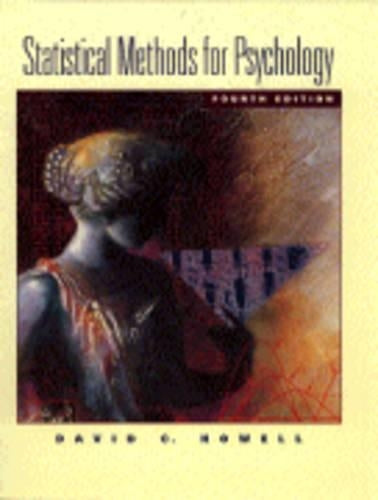 Statistical Methods for Psychology