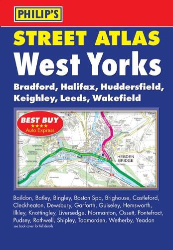 Philips Street Atlas West Yorkshire: Pocket Edition