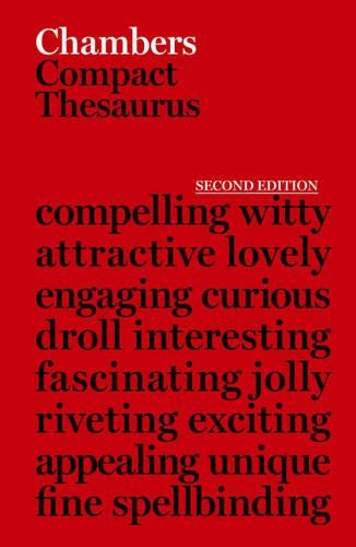 Chambers Compact Thesaurus, 2nd edition