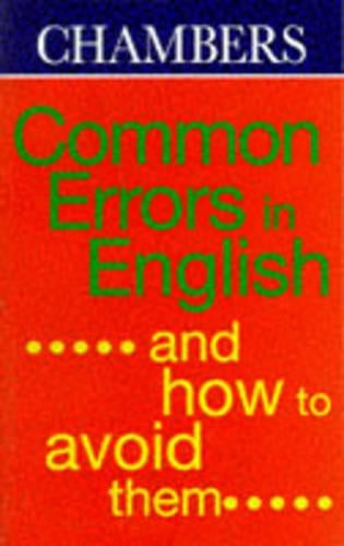 Chambers Common Errors in English (English Usage)