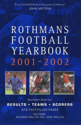 Rothmans Football Year Book  2001-2002