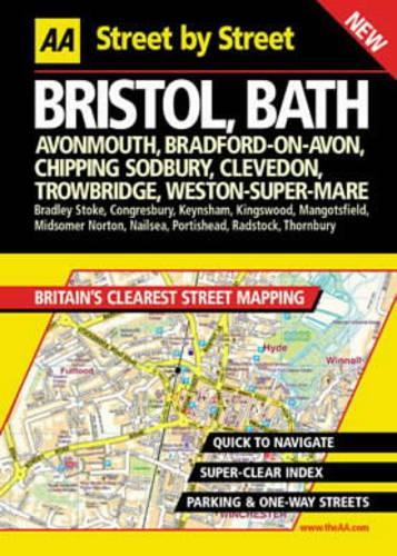 AA Street by Street Bristol, Bath