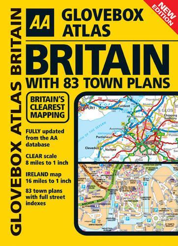 AA Glovebox Atlas Britain with Town Plans (Road Atlas)