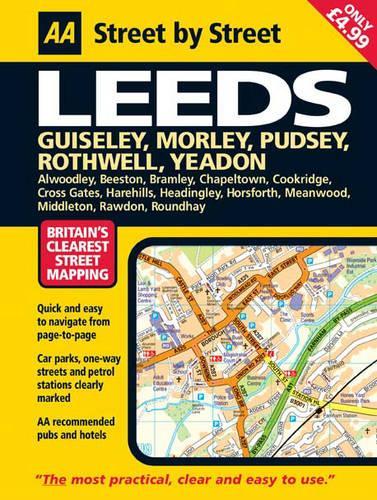 AA Street by Street Leeds: Midi