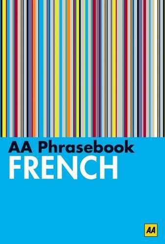 AA Phrasebook French (Aa Phrasebooks)