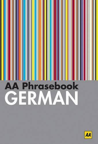 AA Phrasebook German (AA Phrasebooks)