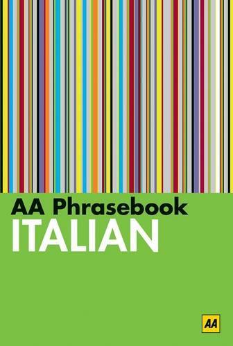 AA Phrasebook Italian (AA Phrasebooks)