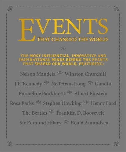 Events that Changed the World: The most influential, innovative and inspirational minds behins the events that shaped our world