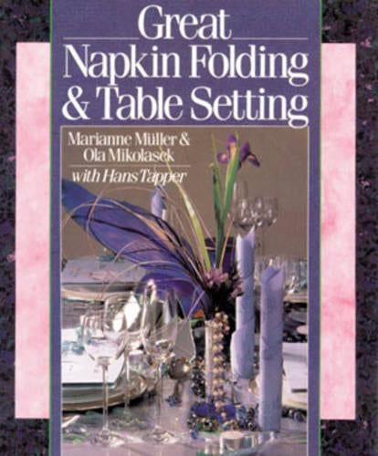 Great Napkin Folding & Place Setting