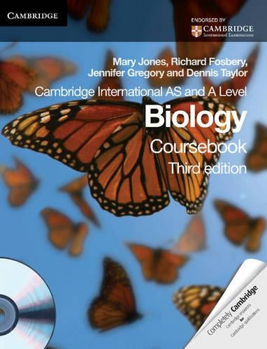 Cambridge International AS and A Level Biology Coursebook with CD-ROM (Cambridge International Examinations)