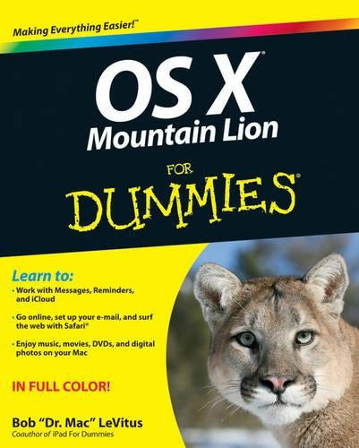 OS X Mountain Lion For Dummies