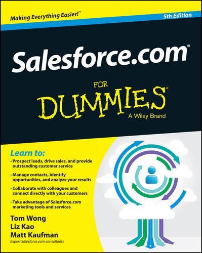 Salesforce.com For Dummies (For Dummies Series)